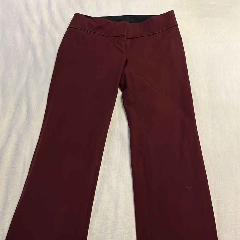 LOFT Maroon Dress Pants